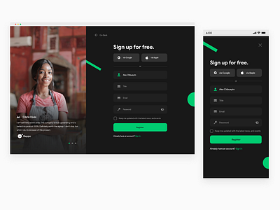 Simple Signup Form adobe xd form mobile mobile ui signup ui ui ux design ux web web design