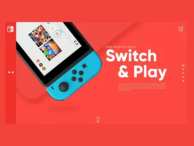 Nintendo Switch Redesign design nintendo switch principleapp ui ux
