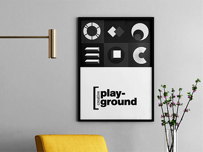 Creative play-ground graphic design typography typography art typography design typography poster