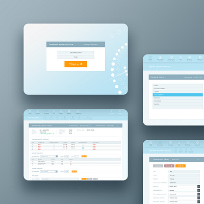 EISS Time app app design clean ui desktop app icon light blue light ui minimal ui uidesign uiux ux uxui web app web app design website