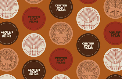 un-used icons: center part films branding design illustration logo vector