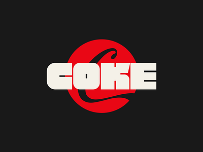 Coke coke design faelpt illustration instagram lettering logo type typedesign typography