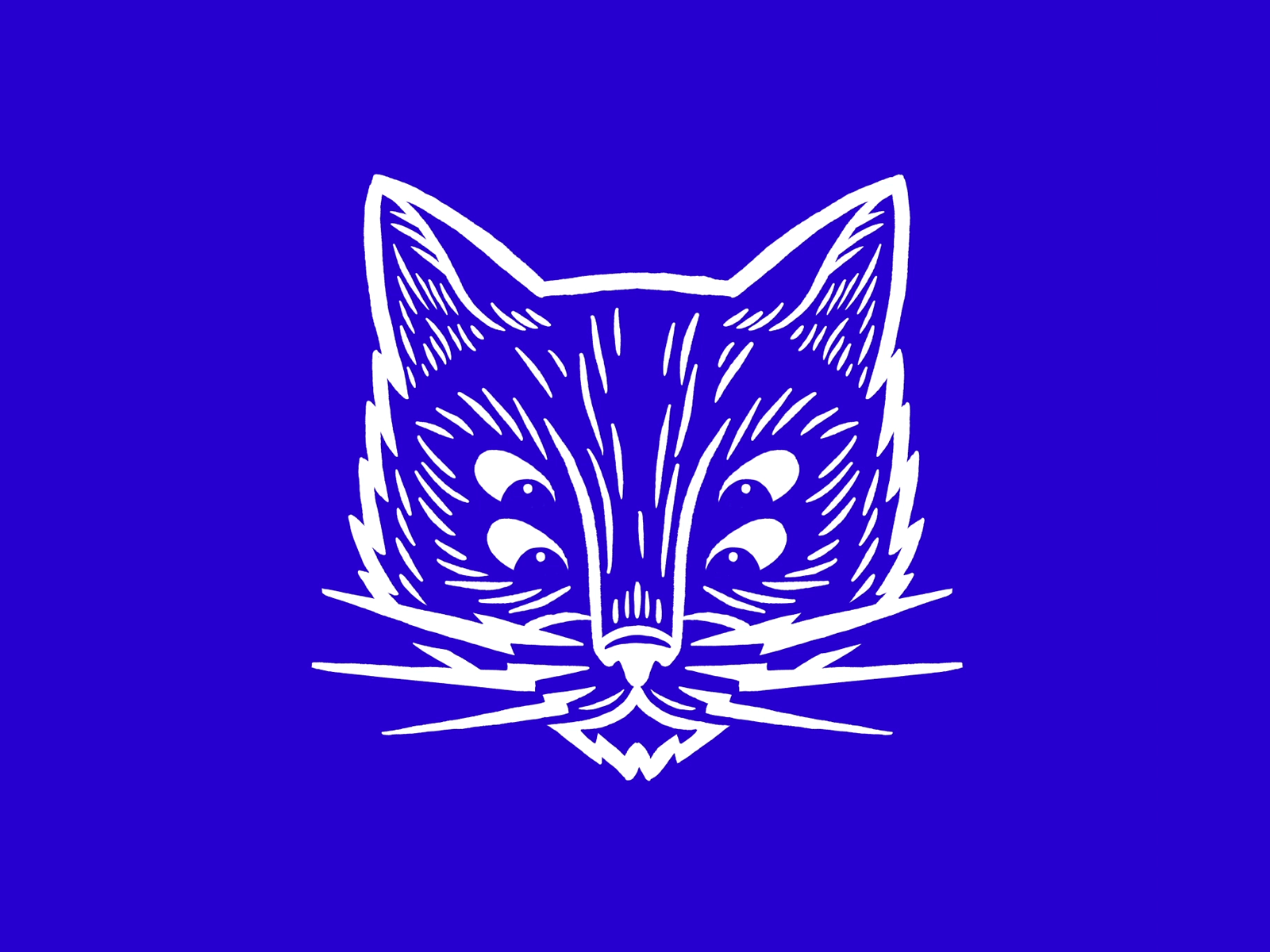 ⚡ animation bolt branding cat electricity gif hand icon illustration lightning logo shock weird zap