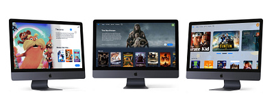 Streaming Service - The Movies app design graphic design streaming ui ui design uidesign user interface