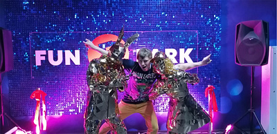 Fun Park - entertainment center corporate identity entertainment center logo
