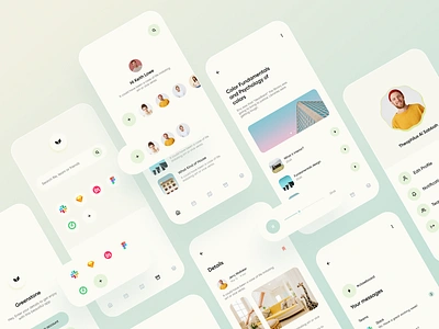 Greenstone UI Kit app application articles blogging branding business component components design system figma figma resources greenstone ios logo messaging ui ui kit video virtual