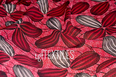 PUMPKIN/COCOA (RED) clothing design crepe fabric fabric design fabric pattern fashion fashion design pattern design satin surface design