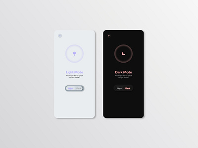 Dark mode | Light mode | Switch blue and white button dark dark mode dark theme dark ui light light mode switch switch button