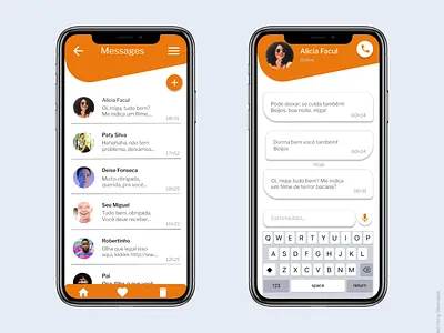Daily UI #13 dailyui dailyuichallenge design direct messaging dm message messenger ui user interface
