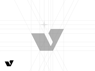 Vian, Logo grid brand brand identity brand identity design branding grid design grid layout grid logo icon logo logo design logo exploration logo gram logo grid logo mark logo mark design logos monogram planet star