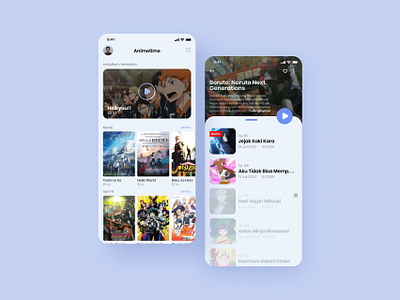 Movie Stream Application movie ui