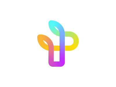 P monogram brand identity branding fintech letter p logo designer minimal logo minimal logo design minimalist logo p logo plant plant logo simple logo simple logo design tech logo