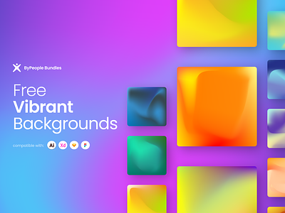 Free Vibrant Background 4k backgrounds free freebies gradients holographic patters png textures