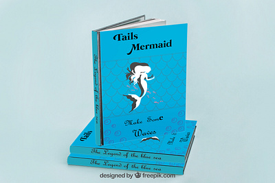 mermaid2 flyer design illustration