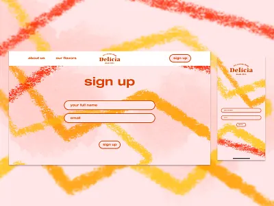 Delícia - ice cream shop abstract abstract art adobe illustrator cc adobe photoshop cc adobe xd branding colorful digital illustration illustration logo vector