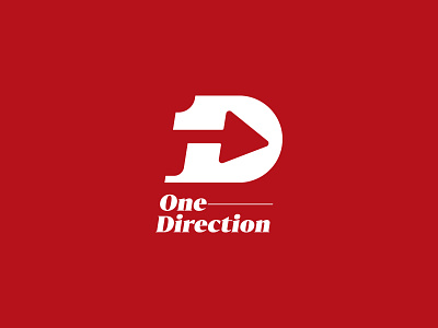 (1) One Direction - Logo design, monogram, branding, arrow arrow arrow logo letter d letter d logo letter design lettering logo logo design logo mark logos logosai logotype minimalist logo modern logo negative space logo number 1 number logo number one one simple logo