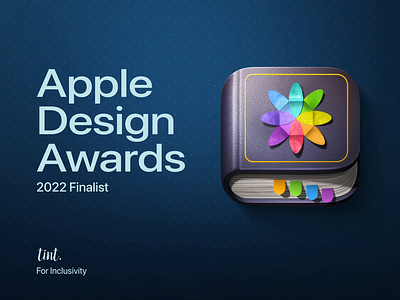 Apple Design Awards finalist - tint. 3d animation app app icon apple apple arcade apple design awards finalist! game art game icon illustration ios sketch tint