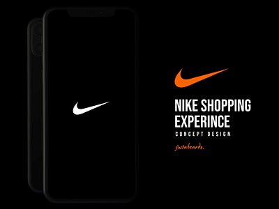 Nike Shopping Experience - Concept Design adobe xd app design concept design ecommerce interaction design mobile app mobile design mobile ui nike nike running nike shoes ui user interface user interface design userinterface ux