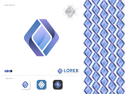 Lorex - modern logo design | iOs app icon app logo design best logo 2020 best logo designer best logo designer in dribbble brand identity branding branding platform client e wallet folder mark brand graphicbooss logo design logo mark modern logo money transfer online payment payment app payment finance crypto stationery tech logo zahidbrand