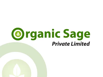Logo Design Organic Sage adobe illustrator agriculture logo branding flat illustrator logobranding logocontest logodesign logofarm logoorganic logosage logotype representing agriculture simple logo typography vector