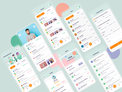 Doctor's App app app design appointment design doctor doctor app doctor appointment medical patient treatment