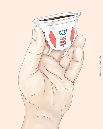 Nostalgia to my mom's coffee! art design digital painting digitalart illustration illustrator rendering vector