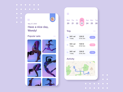 SPORT APP「运动APP」 animation app branding icon logo type ui ux web website