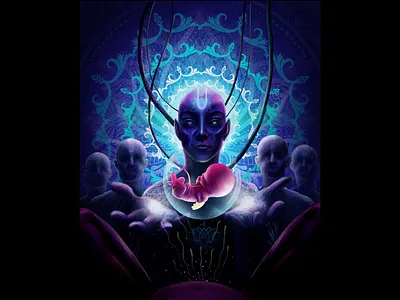 birthday creative dreem hiwow illustratio illustration instagram design