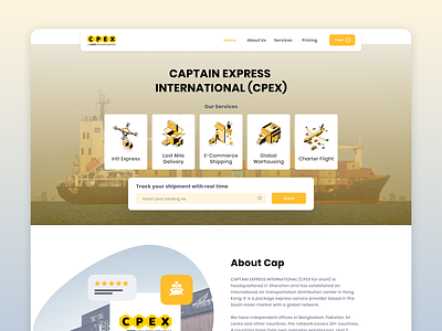 CPEX E-Commerce Courier Website Redesign app ui design courier courier app design courier ux design courier web courier website design cpex cpex e commerce courier design ecommerce courier landing page design product design ui ui design uiux uiux design ux design web design website design website redesign