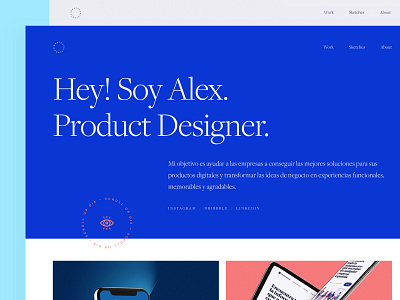 Portfolio design branding design landing ui ui design uidesign ux ux design web website