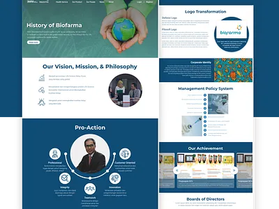 UI - Biofarma Redesign ui uidesign uiux uiuxdesign uiwebdesign userinterface webdesign webuiuxdesign