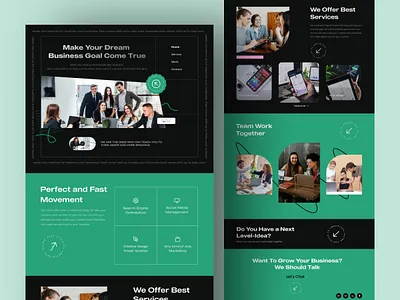 Business Marketing Agency Website agency agency landing page agency website business company creative agency creative design agency digital agency digital website investment landing page marketting money product design service ui ui design website website design