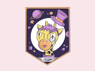 Sassy Space Giraffe giraffe imgur sassy space