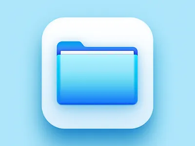 Apple Files Icon Big Sur Edition 3d app icon app icon design app icon designers apple big sur creative creatives design designers files icon icon design icon designer iconography illustrator ios app icon ui