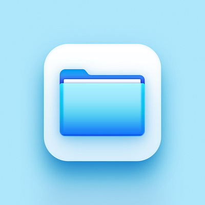 Apple Files Icon Big Sur Edition 3d app icon app icon design app icon designers apple big sur creative creatives design designers files icon icon design icon designer iconography illustrator ios app icon ui