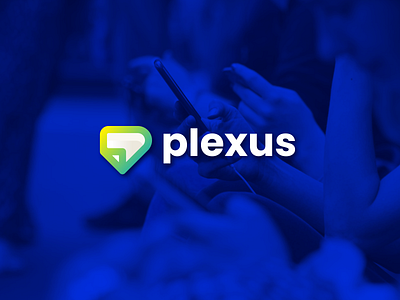 Plexus app apps branding chat chatting colorful date design icon logo modern plogo ui ux vector