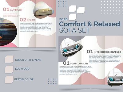 TRIFOLD FURNITURE BROCHURE brochures design