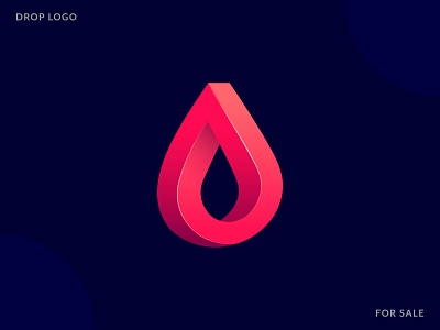 drop modern 3d logo 3d 3d color 3d design 3d icon 3d logo branding colorful drop drop design grdient icon logo logo design logo ideas logodesign modern modern 3d modern 3d logo modern logo water