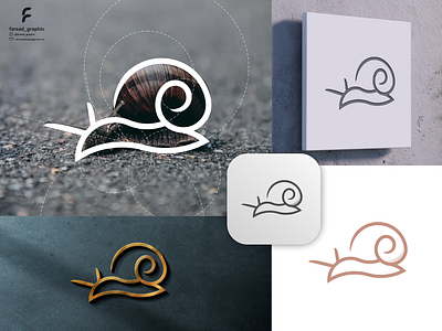 Snaily Logo animals awesome branding clean corporate branding design great grid illustration inspirations line logo logodesign minimal modern simple snail typography vector
