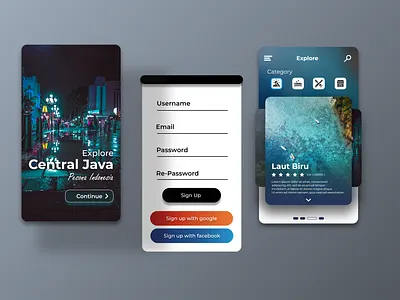 explore app adobe xd exploreapp learndesign travel