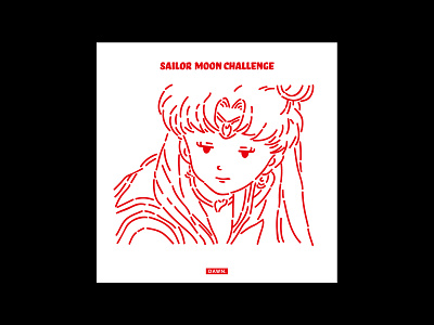 12 dawn design graphic graphic design graphicdesign illustration japan osaka sailormoon sailormoonchallenge