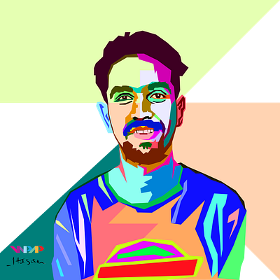 WPAP STYLE vector portrait. adobe illustrator colorful colors colourful design illustration illustration art portrait portrait art portraits vector illustration vectorart vectors wedha wpap