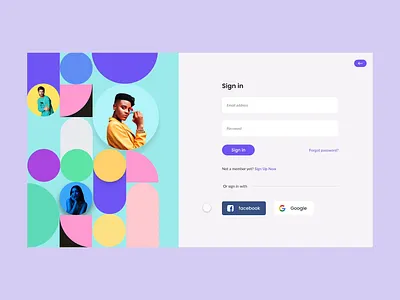 Sign Up form - Adobe XD Playoff 2020 ui trends adobe xd playoff branding branding design clean design createwithadobexd design login minimal pattern prototype rahul kumar rkhd sign in signup typography ui ux