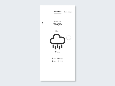 dailyui 037 weather animation app art creditcard dailyui dailyui037 design designs gif icon illustration illustrator ui ux weather web web design