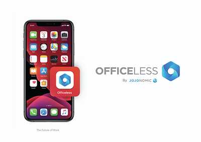 Officeless Brand Identity branding icon logo typography ui user interface ux