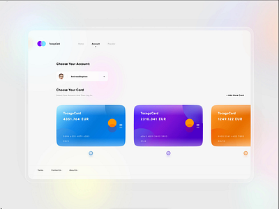 TocagoCard Login Ui | Login With QR Scan account bank card login mastercard paypal prototype register signin signup ui uidesign ux