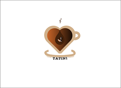 Tatini Love Coffee artist brand identity branding business coffee coffeelover creative creative design design graphicdesign illustration logo logomaker