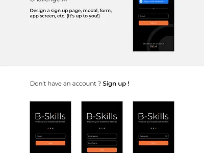 Daily UI 001 - Sign up form daily ui dailyui1 signup signupform