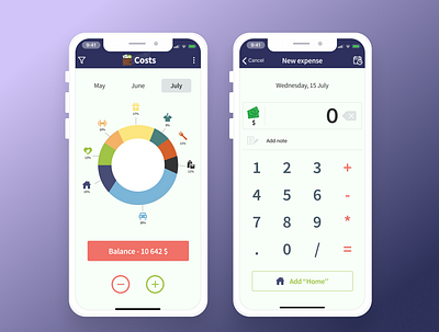 Daily UI # 04 Calculator app icon ui ux