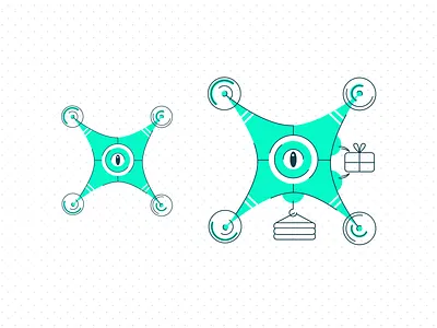 drone design 2. drone drones illustration robot robotillustration vector vectorillustration